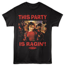 Clueless-Clueless Party Is Ragin-Black Adult S/S T-Shirt - Black