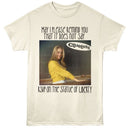 Clueless-Clueless Rsvp-Natural Adult S/S T-Shirt - Natural
