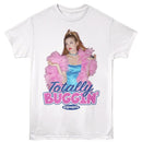 Clueless-Clueless Totally Buggin-White Adult S/S T-Shirt - White