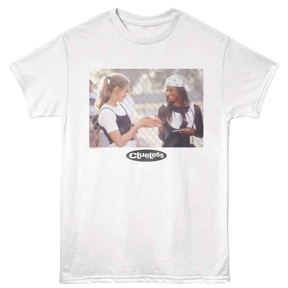 Clueless-Clueless Cher And Dionne-White Adult S/S T-Shirt - White