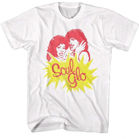 Coming To America-Coming To America Soul Glo Logo-White Adult S/S T-Shirt - White
