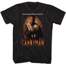 Candyman-Candyman Bees And Honeycomb-Black Adult S/S T-Shirt - Black