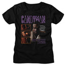 Candyman-Candyman Neon Logo-Black Ladies S/S T-Shirt - Black