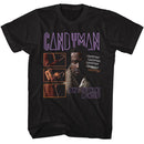 Candyman-Candyman Neon Logo-Black Adult S/S T-Shirt - Black