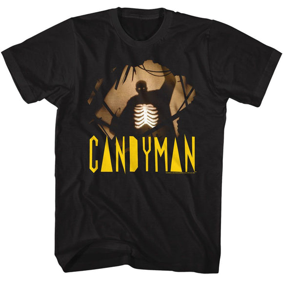 Candyman-Candyman Hole In Wall-Black Adult S/S T-Shirt - Black