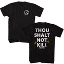 Candyman-Candyman Thou Shalt Not Kill-Black Adult S/S T-Shirt ***F&B***-S - Black