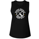 Candyman-Candyman Thou Shalt Not Kill-Black Ladies Muscle Tank-S - Black
