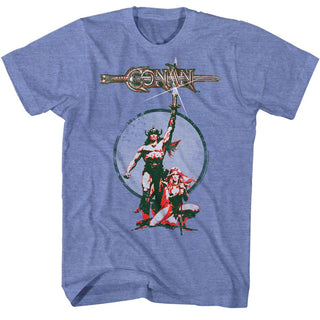Conan Movie Poster Adult T-Shirts