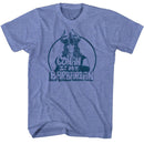 Conan-My Barbarian-Light Blue Heather Adult S/S T-Shirt - Light Blue Heather
