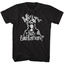 Conan-Whos Your Barbarian-Black Adult S/S T-Shirt - Black
