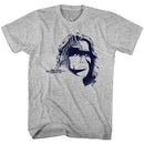 Conan-Sketch Drama-Gray Heather Adult S/S T-Shirt - Gray Heather