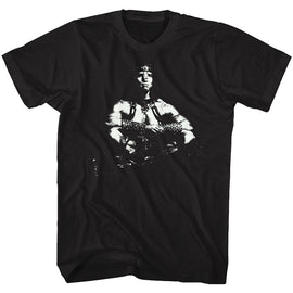 Conan-Sitting Bull-Black Adult S/S T-Shirt - Black