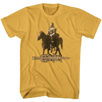 Conan-Horsey-Ginger Adult S/S T-Shirt - Ginger