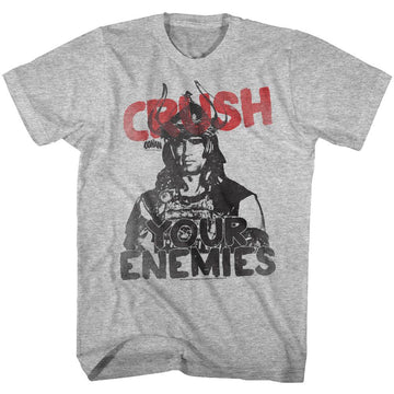 Conan-Cruuuush-Gray Heather Adult S/S T-Shirt - Gray Heather