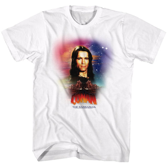 Conan-Conan-White Adult S/S T-Shirt - White