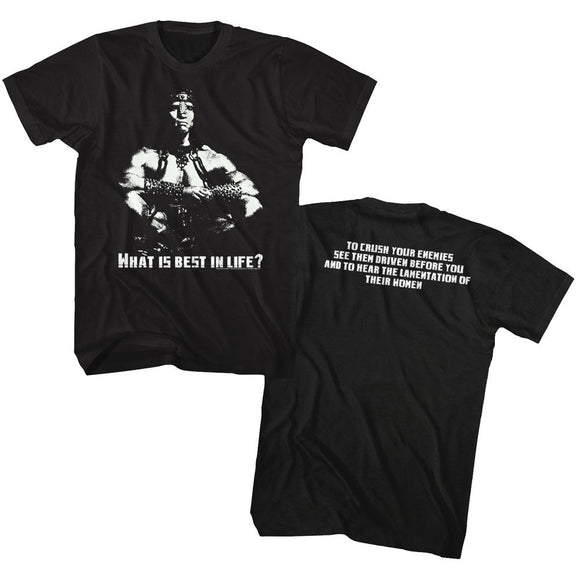 Conan-Blurst-Black Adult S/S T-Shirt ***F&B*** - Black