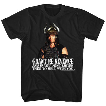 Conan-Revenge-Black Adult S/S T-Shirt - Black