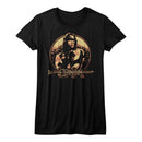 Conan-Shield-Black Ladies S/S T-Shirt - Black
