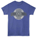Csi-Csi Badge-Royal Heather Adult S/S T-Shirt - Royal Heather