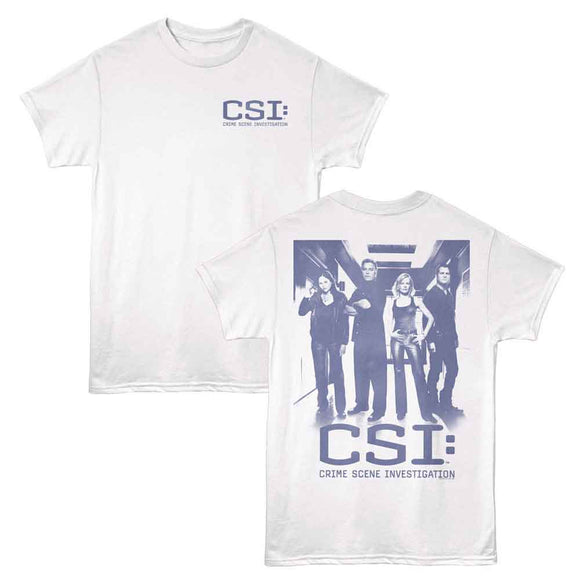 Csi-Csi Group Hallway F B-White Adult S/S T-Shirt ***F&B***-S - White