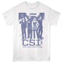 Csi-Csi Group Hallway-White Adult S/S T-Shirt - White