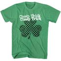 Cheap Trick Shamrock Adult T-Shirts