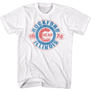 Cheap Trick-Rockford Il 74-White Adult S/S T-Shirt - White