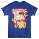 Captain Underpants Tra La Laaa Royal Adult T-Shirt