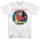 Cyndi Lauper-Cyndi Lauper Shes So Unusual-White Adult S/S T-Shirt - White