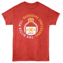 Dashboard Confessional-Dashboard Confessional The Bitter Pill-Red Heather Adult S/S T-Shirt - Red Heather