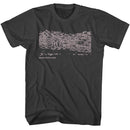 Death Cab For Cutie-Death Cab Album Line Art-Smoke Adult S/S T-Shirt - Smoke