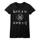 Duran Duran-Dds-Black Ladies S/S T-Shirt - Black