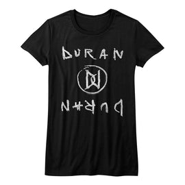 Duran Duran-Dds-Black Ladies S/S T-Shirt - Black
