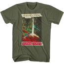 Duran Duran-Ordinary World-Military Green Adult S/S T-Shirt - Military Green