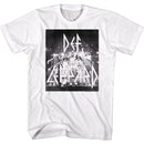 Def Leppard-Finale Box-White Adult S/S T-Shirt - White