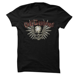 Def Leppard-Defleppard-Black Ladies S/S T-Shirt - Black
