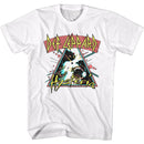 Def Leppard-Arched Lines Hysteria-White Adult S/S T-Shirt - White