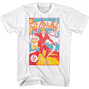 Def Leppard-Comic Cover-White Adult S/S T-Shirt - White