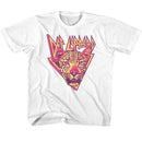 Def Leppard-Leppard Leopard-White Youth S/S T-Shirt-Xs (5-6) - White