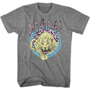 Def Leppard-Pastel Leppard 2-Graphite Heather Adult S/S T-Shirt - Graphite Heather
