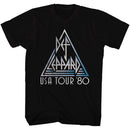Def Leppard-USA-Black Adult S/S T-Shirt - Black