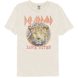 Def Leppard-Def Leppard Love Bites-Ivory Adult S/S Comfort Color T-Shirt - Ivory
