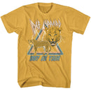 Def Leppard-Def Leppard 1987 Lightning And Leopards-Ginger Adult S/S T-Shirt - Ginger