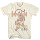 Def Leppard-Def Leppard Japan Tour 88-Natural Adult S/S T-Shirt - Natural