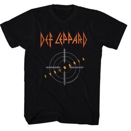 Def Leppard-Pyromania-Black Adult S/S T-Shirt - Black
