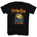 Def Leppard-Its On Fire-Black Adult S/S T-Shirt - Black