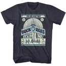 Def Leppard-For One Night Only-Navy Heather Adult S/S T-Shirt - Navy Heather