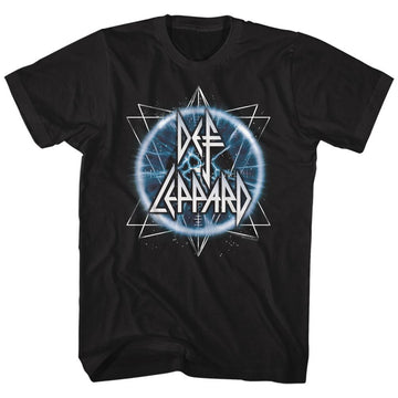 Def Leppard-Electric Eye-Black Adult S/S T-Shirt - Black