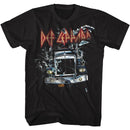 Def Leppard-Onthroughtheglass-Black Adult S/S T-Shirt - Black