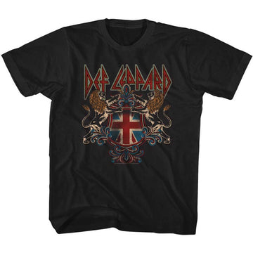 Def Leppard-Defcrest-Black Toddler S/S T-Shirt-2T - Black